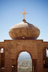 Saint Matthew Monastery (Der Mar Matti), overlooking Bashiqa and Bartella, between the Kurdistan Region and Iraq 22