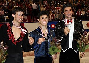 Skate Canada 2008 mens podium