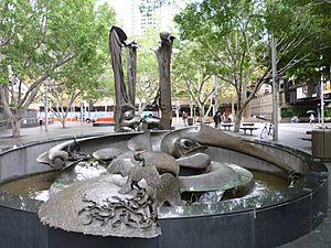 Tank Stream Fountain