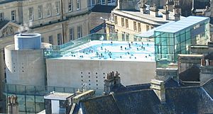 Thermae Bath Spa rooftop pool