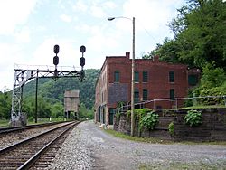 Thurmond WV Downtown