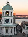 Town Clock at Sunset