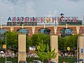 Turner Field exterior from the parking lot