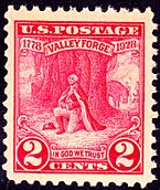 Washington at Prayer 1928 Issue-2c