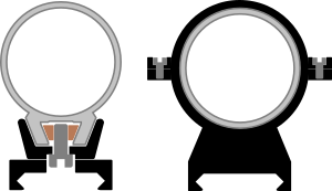 Zeiss rail scope mounting system