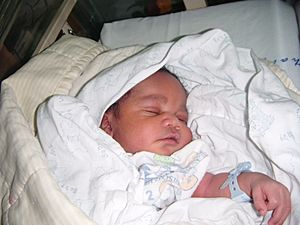 Black African Baby With Pale Appearance At Birth