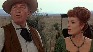 Bruce Cabot-Maureen O'Hara in McLintock!