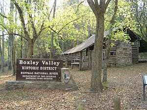 Buffalo River Boxley Valley