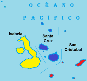 Cantons of Galápagos Province