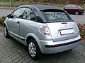 Citroen C3 Pluriel rear 20071104