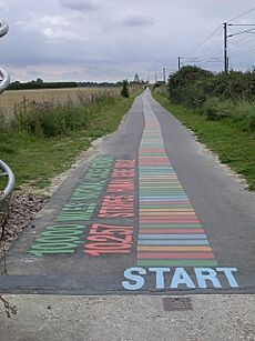 DNA cyclepath to Shelford - geograph.org.uk - 538440