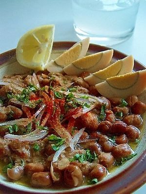 Ful medames (arabic meal)