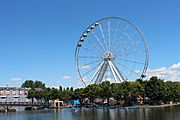 Grande Roue de Montréal Construction