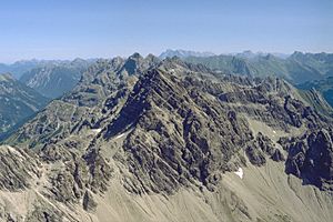 Hornbachkette vom Gr Krottenkopf