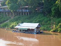 House-boats 002, Phitsanulok, Sukhothai, Thailand