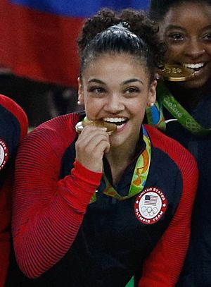 Laurie Hernandez Rio 2016