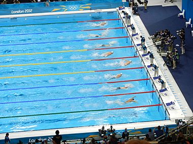 London 2012 100m butterfly heats