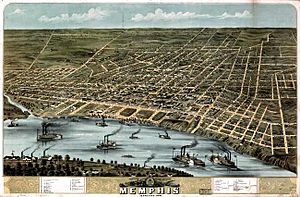 Memphis airview 1870