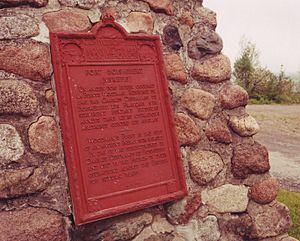 Nerepis Fort Plaque