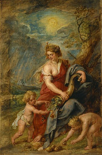 Peter Paul Rubens - Abundance (Abundantia) - Google Art Project