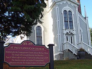 PortGambleStPaulsChurchWithSign