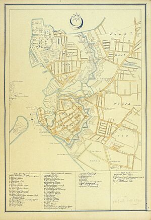 Portsmouth Dockyard ca. 1840