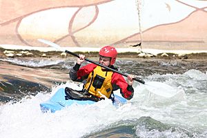 Side surfing paddle air Pueblo