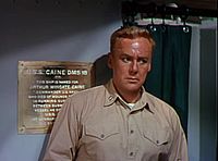 Van Johnson as Maryk - Caine Mutiny