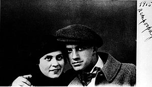 Vladimir mayakovsky and lilya brik