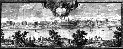 Warsaw in 1656