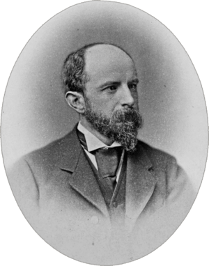 1885 photograph of Adams by William Notman