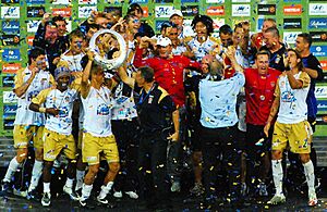 2008 A-League Grand Final celebrations