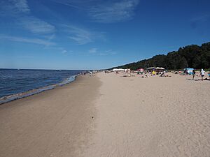 Beach in Jurmala