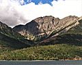 Bertha Peak from Waterton Lake