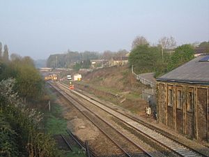 Corsham station engine house spring 2007 Ben Croft