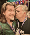 D.C. Douglas and Maurice LaMarche, DragonCon, 2021