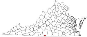 Location in the Commonwealth of Virginia