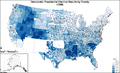 DemocraticPresidentialCounty1896Colorbrewer