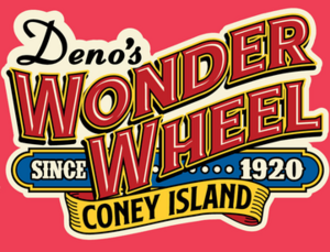 Deno's Wonder Wheel Amusement Park Logo.png