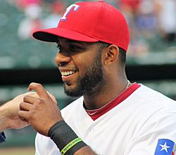 Elvis Andrus Texas Rangers baseball May 2016.jpg