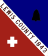 Flag of Lewis County