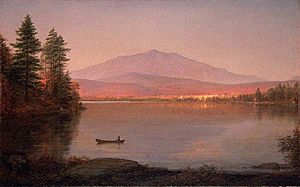 Frederic Edwin Church - Mount Katahdin from Millinocket Camp