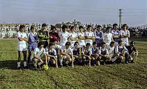 Inauguració del Camp de la Forana (Alginet, País Valencià, 1980)