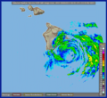 Iselle radar 20140808 0845 UTC