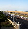 Kamarajar Salai and Marina Beach