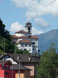 Magadino TI Kirche 0509