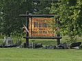 Mellen Wisconsin Welcome Sign