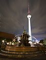 Neptunbrunnen and Fernsehturm (8330762719)