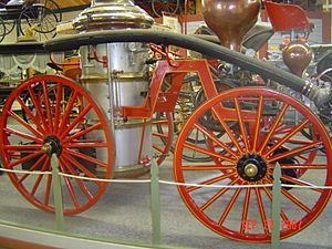 Nineteenth steam fire engine