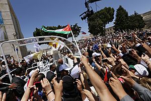 Pope Francis visit Bethlehem